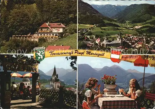Mariazell Steiermark Terrassencafe Pingl Kat. Mariazell