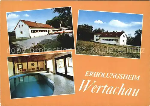 Pforzen Erholungsheim Wertachau Kat. Pforzen
