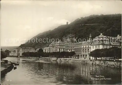 Bad Ems Kurhaus und Kursaal Kat. Bad Ems