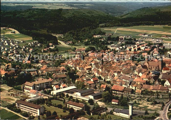 Buchen Odenwald Fliegeraufnahme Kat. Buchen (Odenwald) Nr