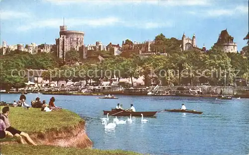 Windsor Castle Castle from the brocas Kat. City of London