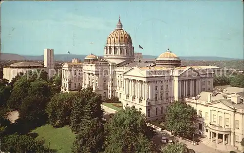 Harrisburg Pennsylvania State Capitol Buildings Kat. Harrisburg