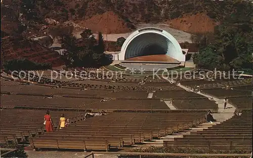 Hollywood California Bowl largest natural amphitheatre in the world Kat. Los Angeles United States