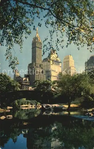 New York City Central Park and Fifth Avenue Hotels