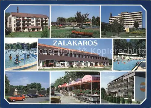Zalakaros Freibad Hotels Kat. Ungarn