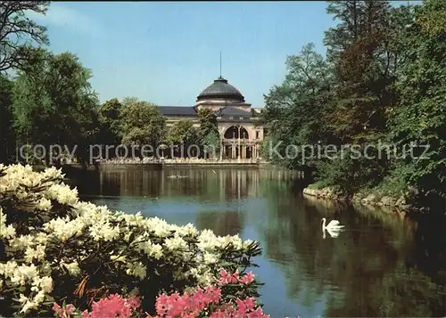 Wiesbaden Kurhaus Parksee Kat. Wiesbaden