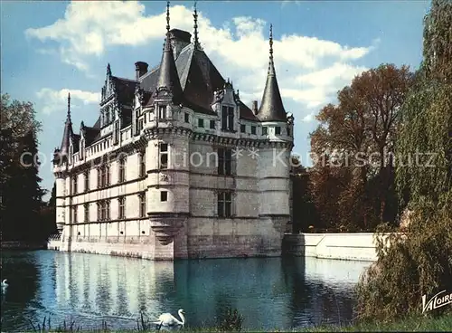 Azay le Rideau Chateau Kat. Azay le Rideau