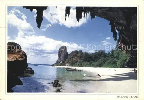 Thailand Phra Nang Bay Cave Beach Kat. Thailand
