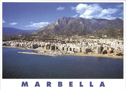 Marbella Andalucia Fliegeraufnahme Kat. Marbella