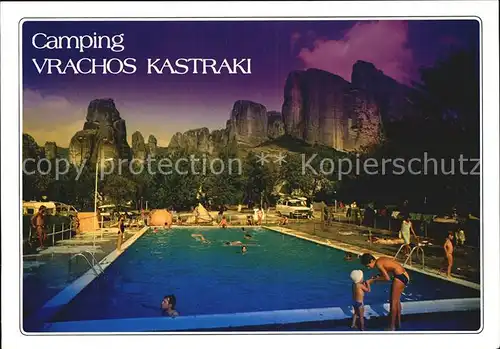 Kastraki Camping Vrachos Swimmingpool Kat. Griechenland