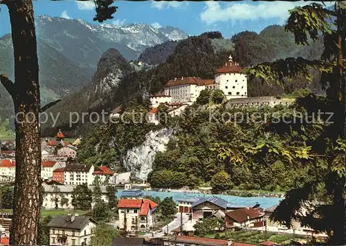 Kufstein Tirol Festung mit Kaisergebirge Kat. Kufstein