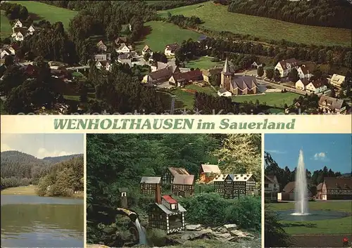 Wenholthausen Stadtansicht Kat. Eslohe (Sauerland)