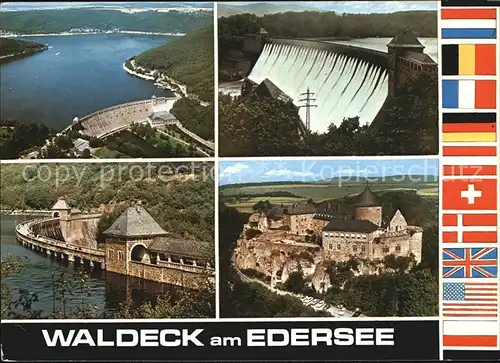 Waldeck Edersee Edertalsperre Schloss