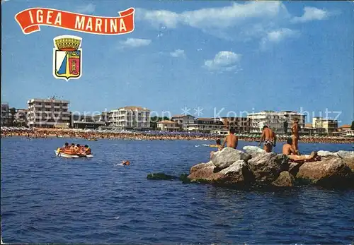 Igea Marina Strand Meer Kat. Bellaria Igea Marina