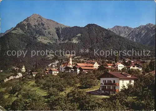 Dorf Tirol Schloss Tirol Mutspitze Kat. Tirolo