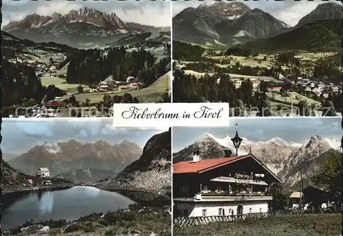 Fieberbrunn Tirol Gasthaus  Kat. Fieberbrunn