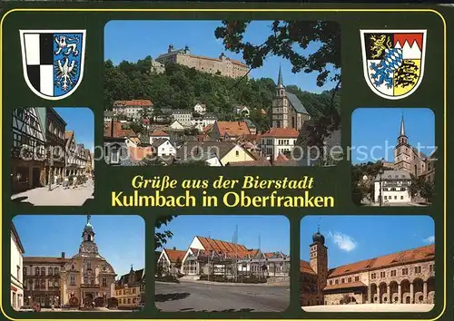 Kulmbach Stadtansicht Kat. Kulmbach