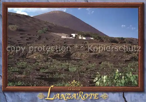 Lanzarote Kanarische Inseln Vinedos de La Geria