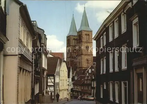 Schwelm Koelner Strasse und Christuskirche Kat. Schwelm