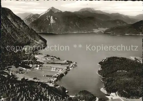 Walchensee mit Jochberg Kat. Kochel a.See