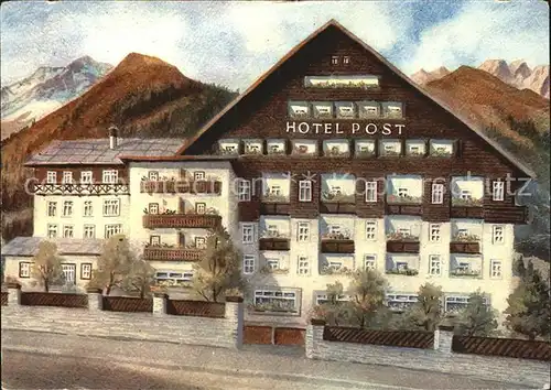 St Anton Arlberg Hotel Post Kat. St. Anton am Arlberg