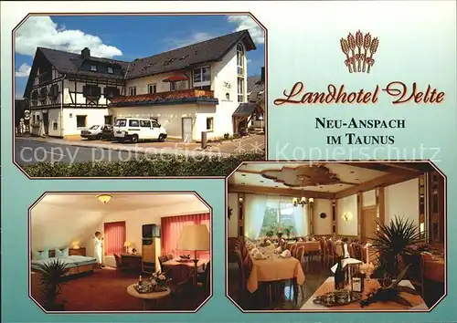 Neu Anspach Landhotel Velte Kat. Neu Anspach