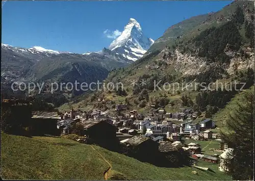 Zermatt VS Matterhorn Mont Cervin Kat. Zermatt