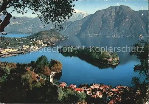 Lago di Como Isola Comacina Angolo di pace e di poesia Kat. Italien