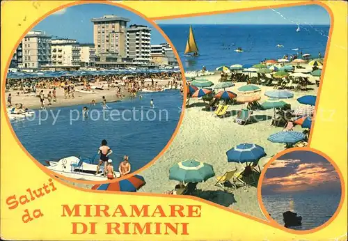 Miramare di Rimini  Strand Hotels Kat. Rimini