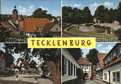 Tecklenburg Ortspartien Kat. Tecklenburg