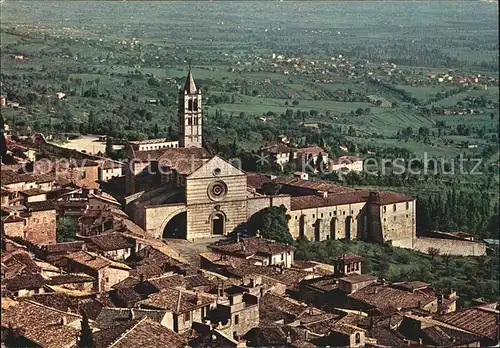 Assisi Umbria Chiesa dalla Rocca Maggiore Kat. Assisi