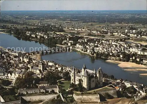 Saumur Fliegeraufnahme Val de Loire Kat. Saumur