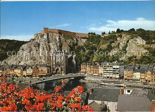 Dinant Wallonie Partie am Fluss Kat. Dinant