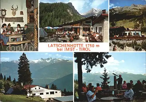 Imst Tirol Latschenhuette Restaurant Kat. Imst