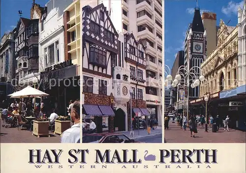 Perth Western Australia Hay St Mall Kat. Perth