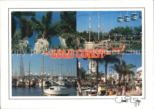 Gold Coast Australia Paradise Center Sea World Southport Marina Orchid Street Kat. Gold Coast