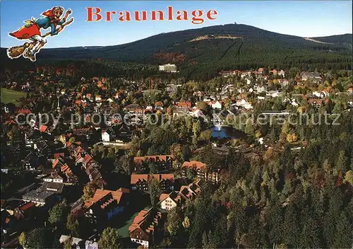 Braunlage Fliegeraufnahme Kat. Braunlage Harz