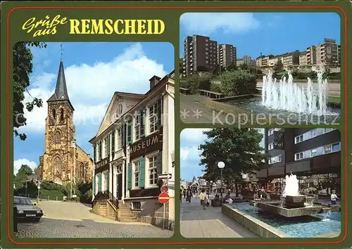 Remscheid Brunnen Kirche  Kat. Remscheid
