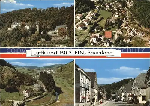 Bilstein Sauerland Burg Ortsnasichten / Lennestadt /Olpe LKR