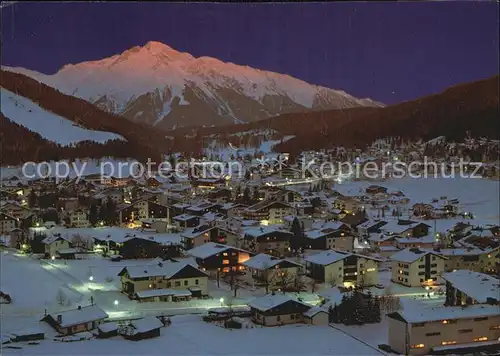 Seefeld Tirol bei Nacht Kat. Seefeld in Tirol