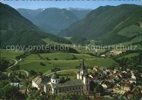 Mariazell Steiermark Wallfahrtsort mit Hochschwab Kat. Mariazell
