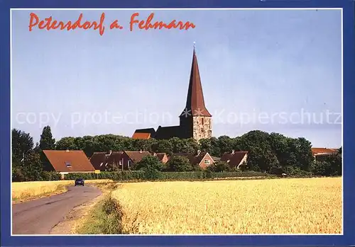 Petersdorf Fehmarn Kirchenpartie