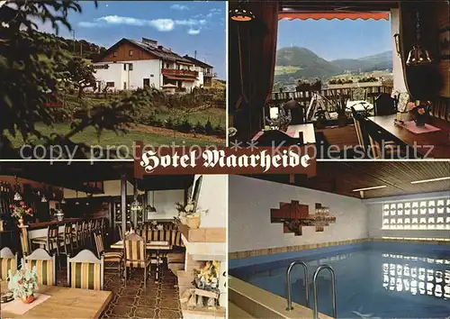 Niederduerenbach Hotel Maarheide Kat. Niederduerenbach