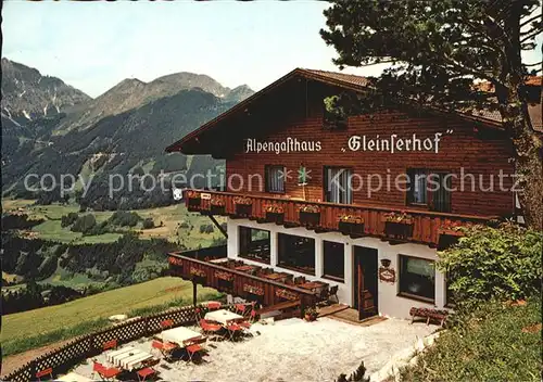 Schoenberg Stubaital Gasthaus Gleinserhof Kat. Schoenberg im Stubaital