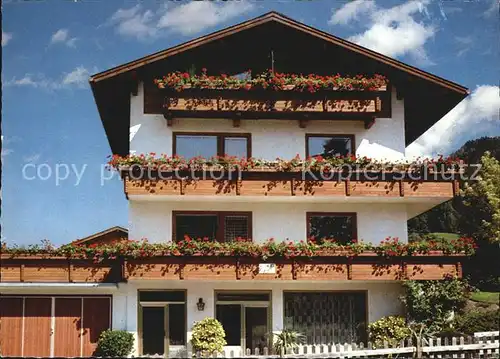 Volders Gaestehaus Auer Blumenschmuck Kat. Volders