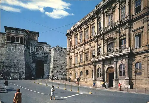 Perugia Umbria Universita Italiana Arco Etrusco Palazzo Gallenga Kat. Perugia