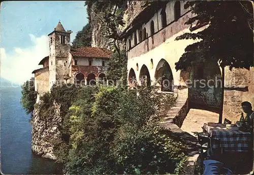Leggiuno Santa Caterina del Sasso Lago Maggiore Kloster