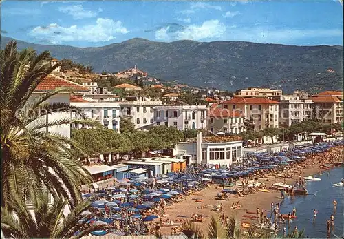 Diano Marina Der Strand Kat. Italien