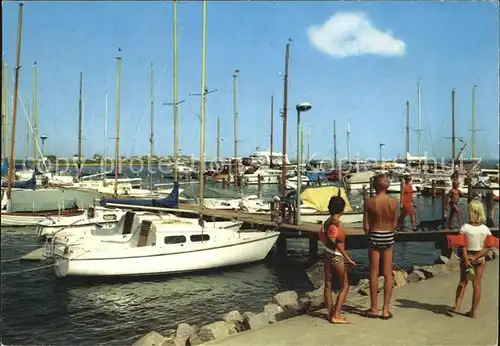 Heiligenhafen Ostseebad Jachthafen Kat. Heiligenhafen