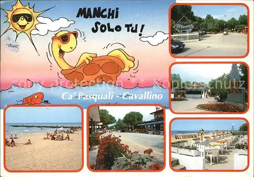 Cavallino Venezia Ca Pasquali Strand Camping Park Terrasse Kat. 